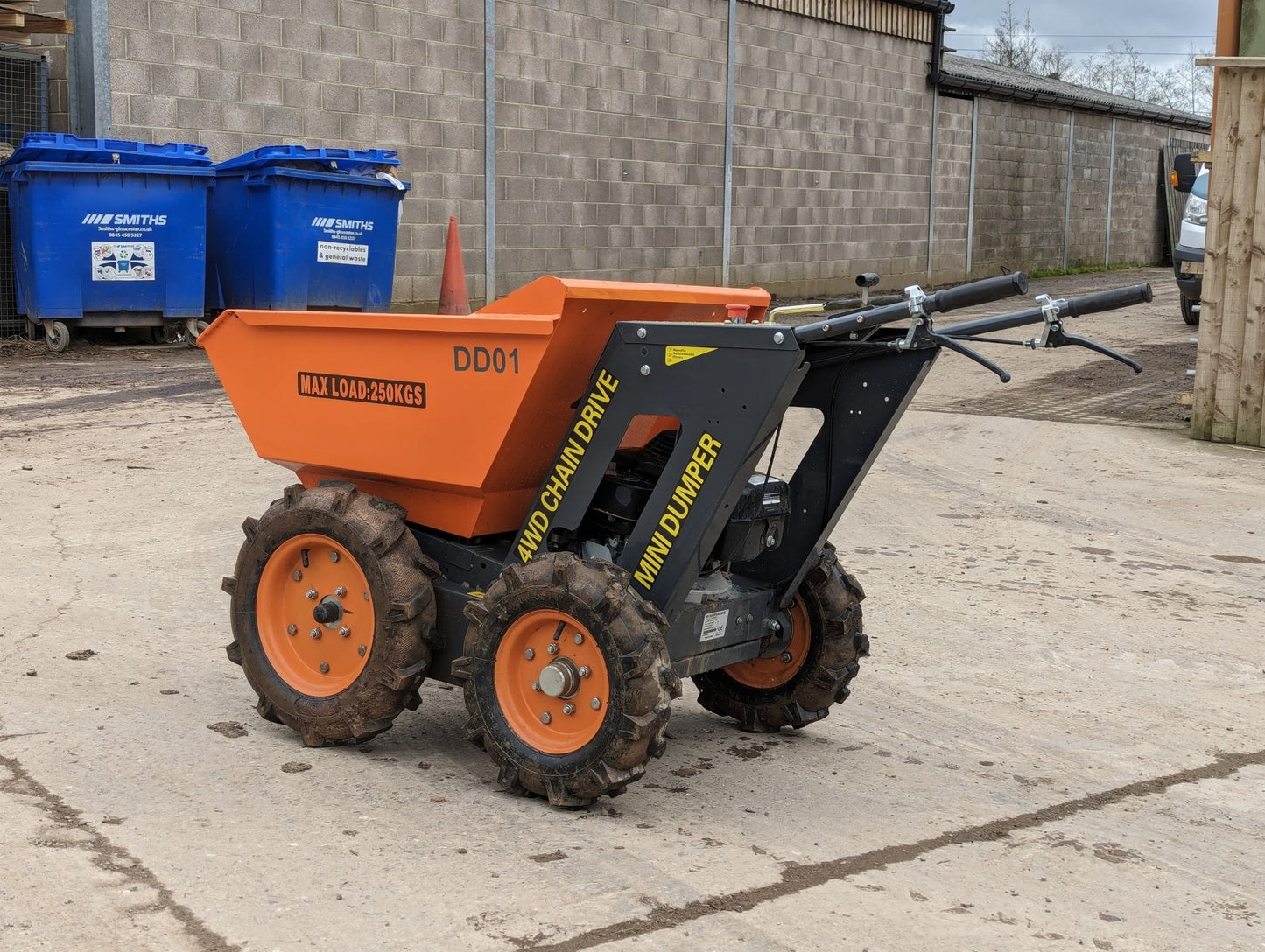 4WD Power Barrow - Digger DeliveryMy Store