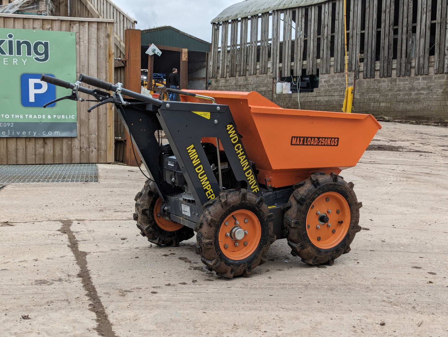 4WD Power Barrow - Digger DeliveryMy Store