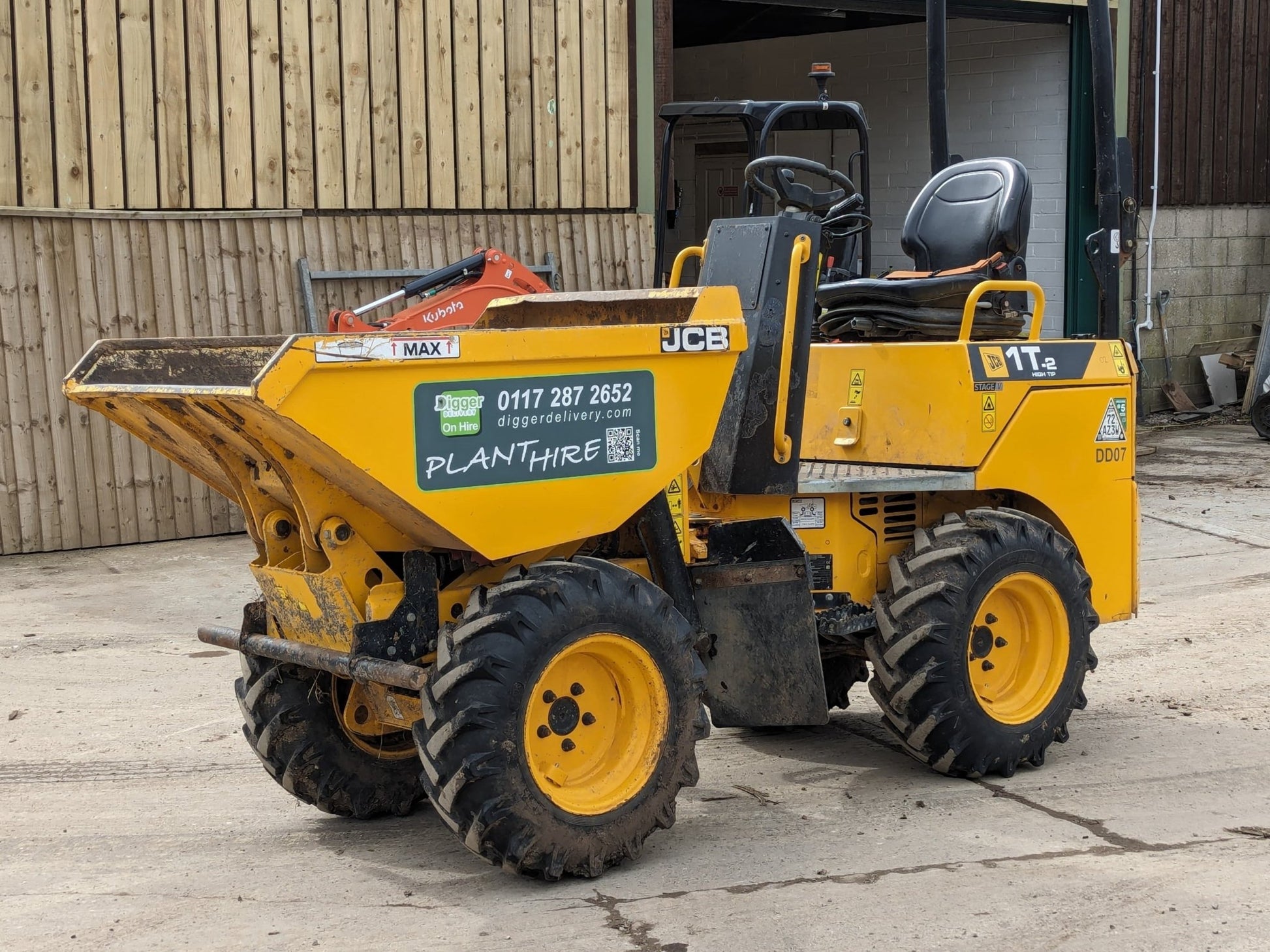 JCB High Tip Dumper (1T) - Digger DeliveryDigger Delivery