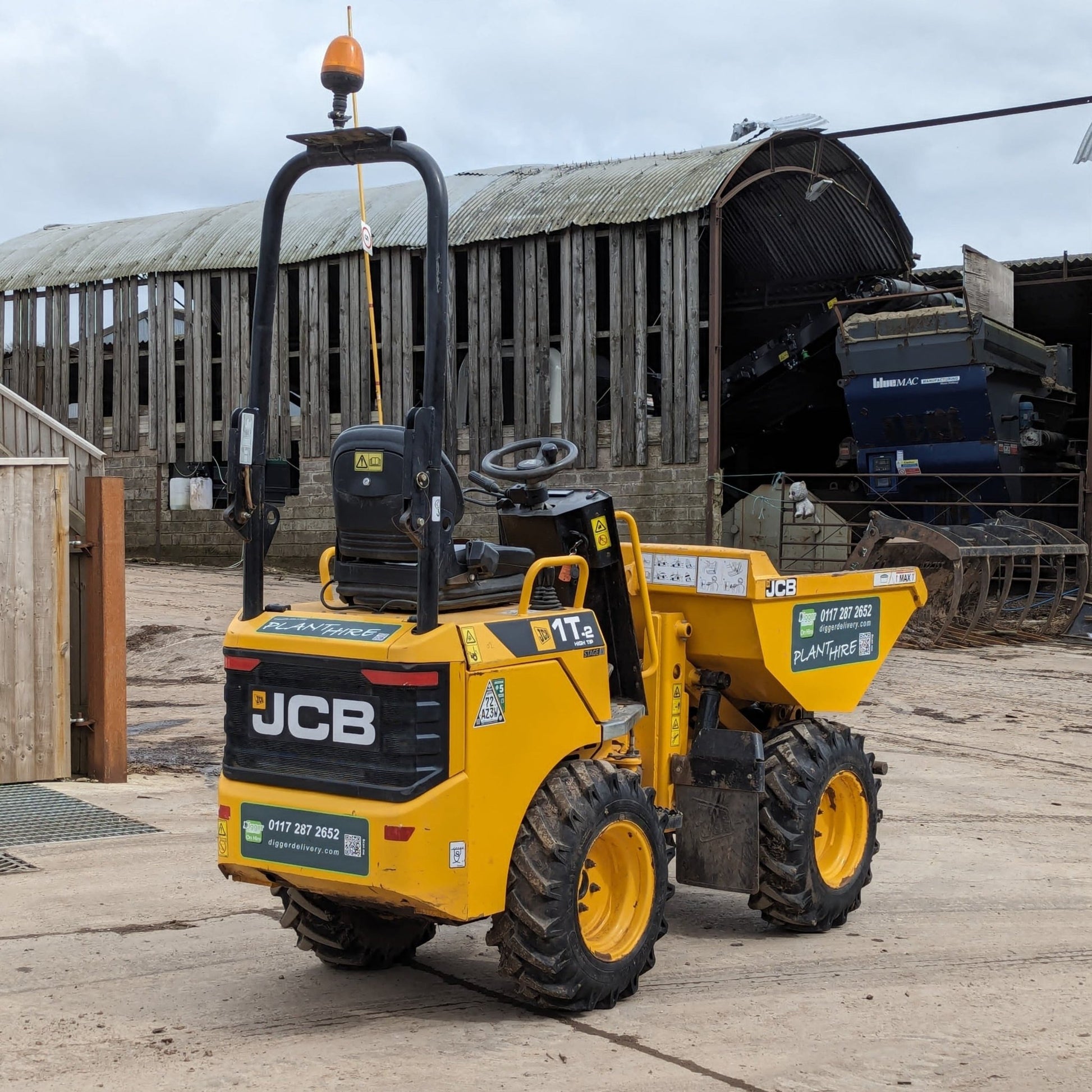 JCB High Tip Dumper (1T) - Digger DeliveryDigger Delivery