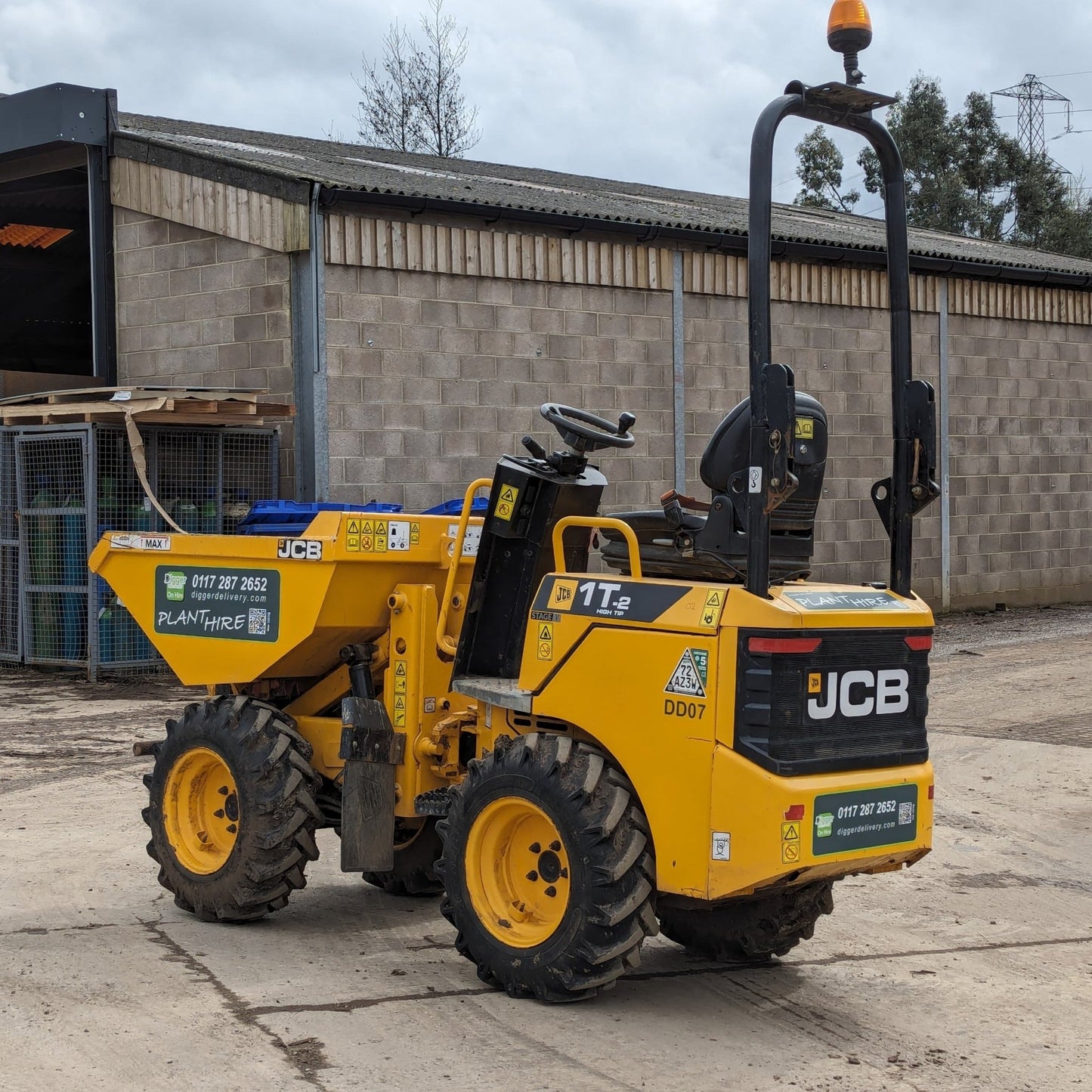 JCB High Tip Dumper (1T) - Digger DeliveryDigger Delivery