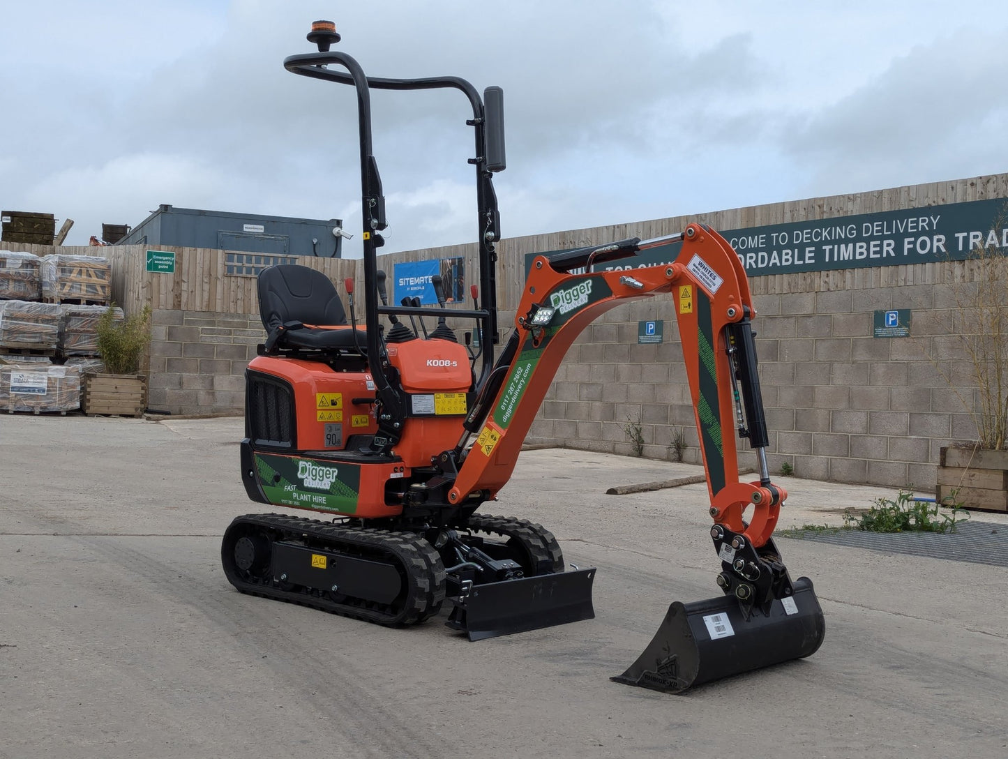 Kubota Micro Digger (1T) - Digger DeliveryDigger Delivery