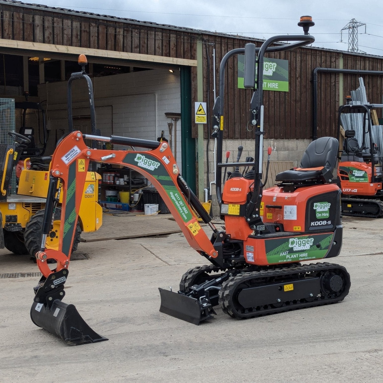 Kubota Micro Digger (1T) - Digger DeliveryDigger Delivery