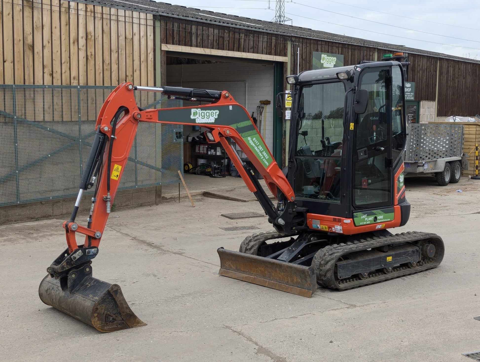 Kubota U27 - 4 (2.7T) - Digger DeliveryDigger Delivery2.7 T Kubota Digger